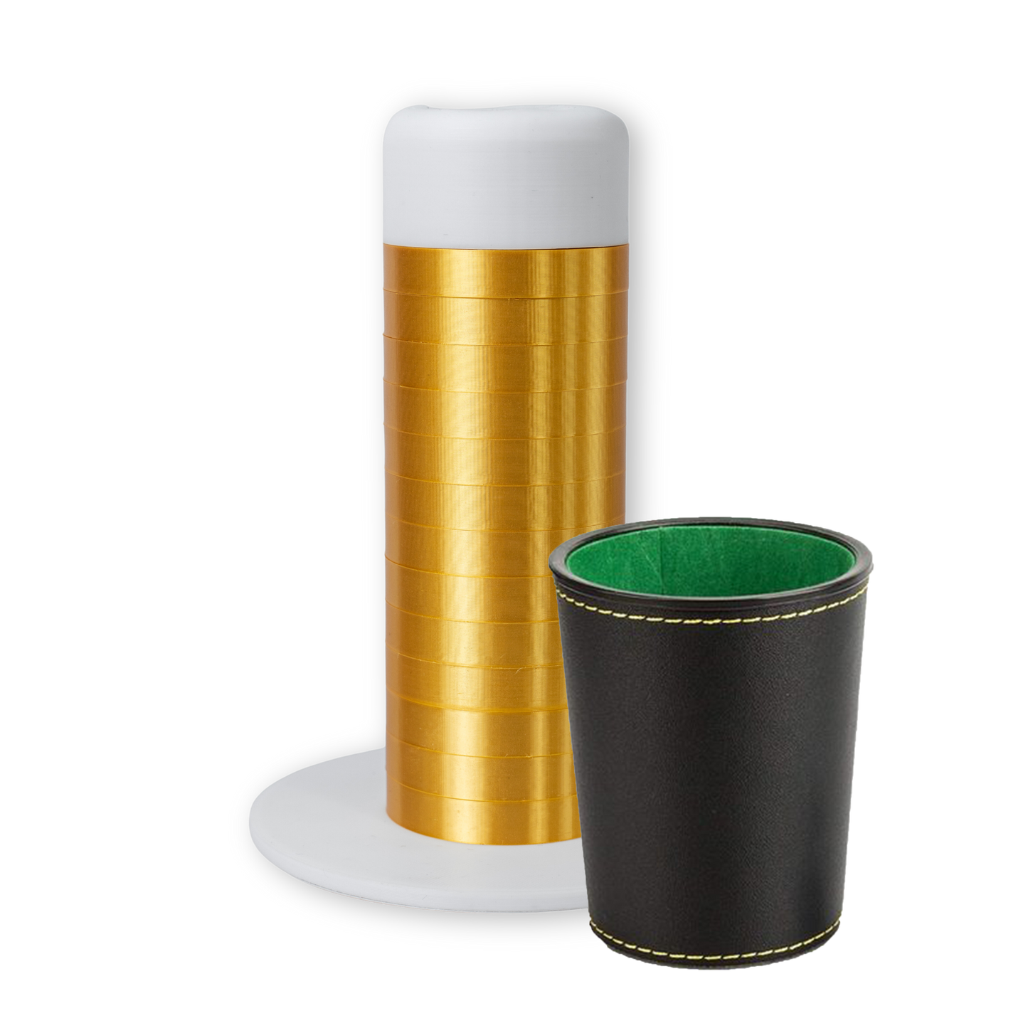 Schockbesteck - Kölschglas inkl. 1 Becher & Würfel