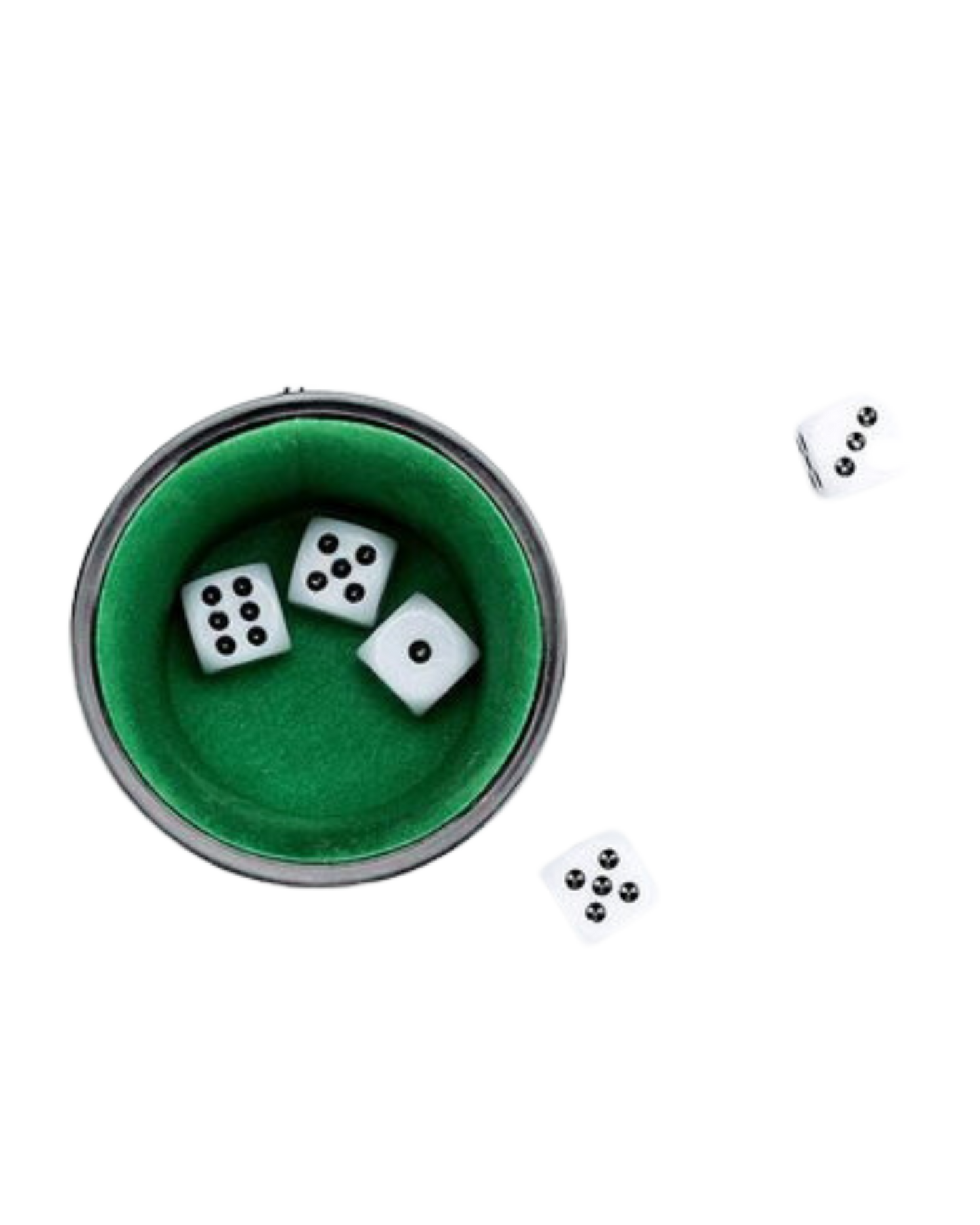 Schockbesteck - Kölschglas inkl. 3 Becher & Würfel